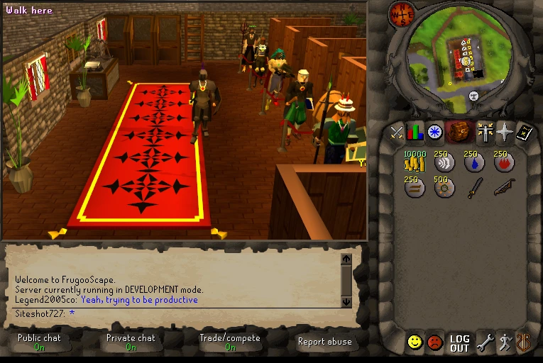 A bank full of items