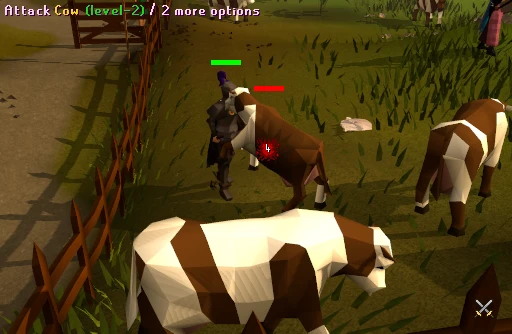A fight in progress