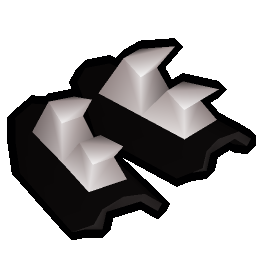 Black spiky vambraces