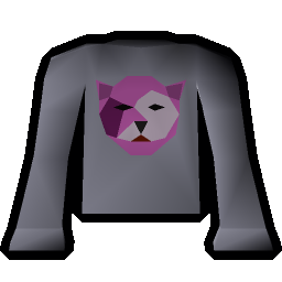 Bob's purple shirt