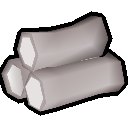White logs