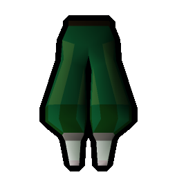 Green elegant legs