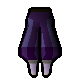 Purple elegant legs