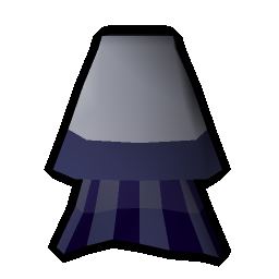 Blue elegant skirt