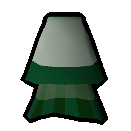 Green elegant skirt