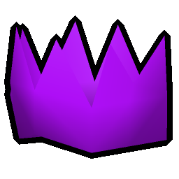 Purple partyhat