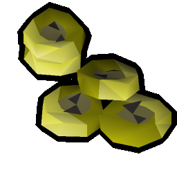 Polished buttons
