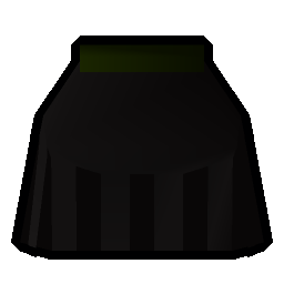 Black plateskirt