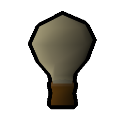 Empty light orb