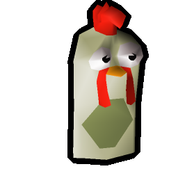 Chicken head