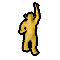 Golden goblin