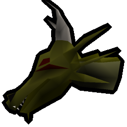 Elvarg's head