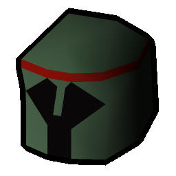 Adamant med helm