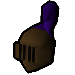 Bronze full helm