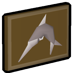 Teak mounted fish display