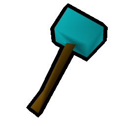 Cursed goblin hammer