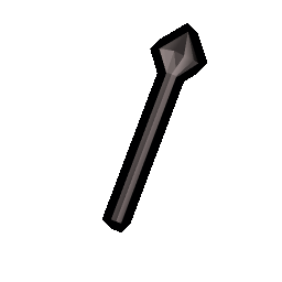Unfinished broad bolts