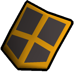 Iron kiteshield (g)
