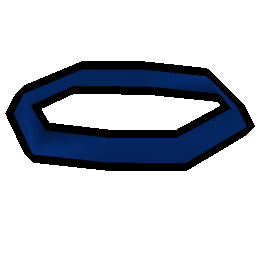 Blue headband