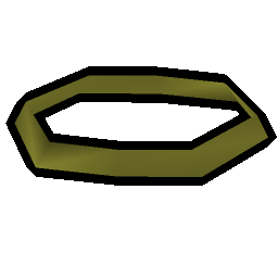 Gold headband