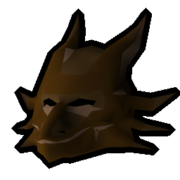 Bronze dragon mask