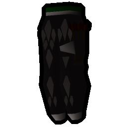 Black d'hide chaps (t)