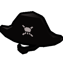 Pirate hat & patch