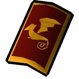 Dragon sq shield (g)