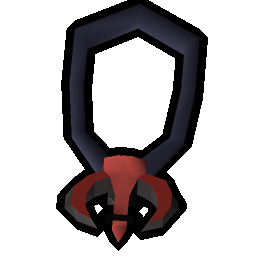 Amulet of fury (or)