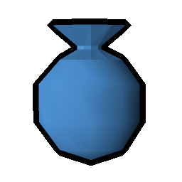 Blue dark bow paint