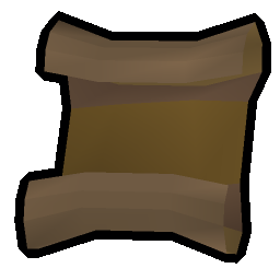 Magic shortbow scroll