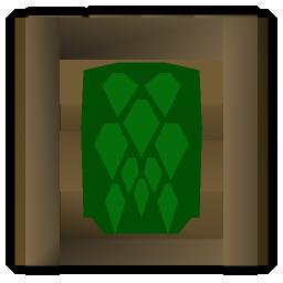 Green dragonhide set