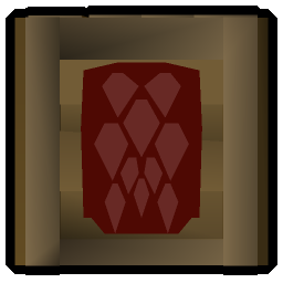 Red dragonhide set