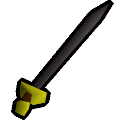 Iron longsword