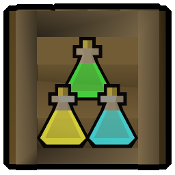 Combat potion set