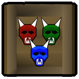 Halloween mask set