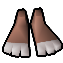 Bunny feet
