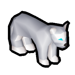 Snow leopard toy