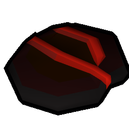 Smouldering stone
