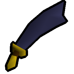 Mithril scimitar