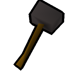 Iron warhammer