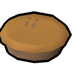 Servery uncooked pie