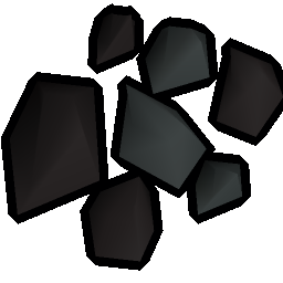 Blasted ore
