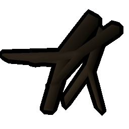 Dry sticks
