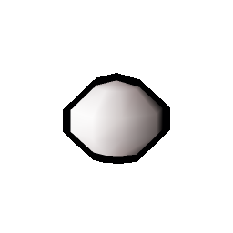 White bead