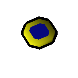 Sapphire amulet