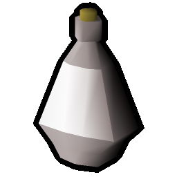 Silver bottle