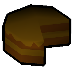 2/3 chocolate cake