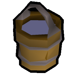 Bucket of water