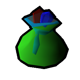 Bag full of gems
